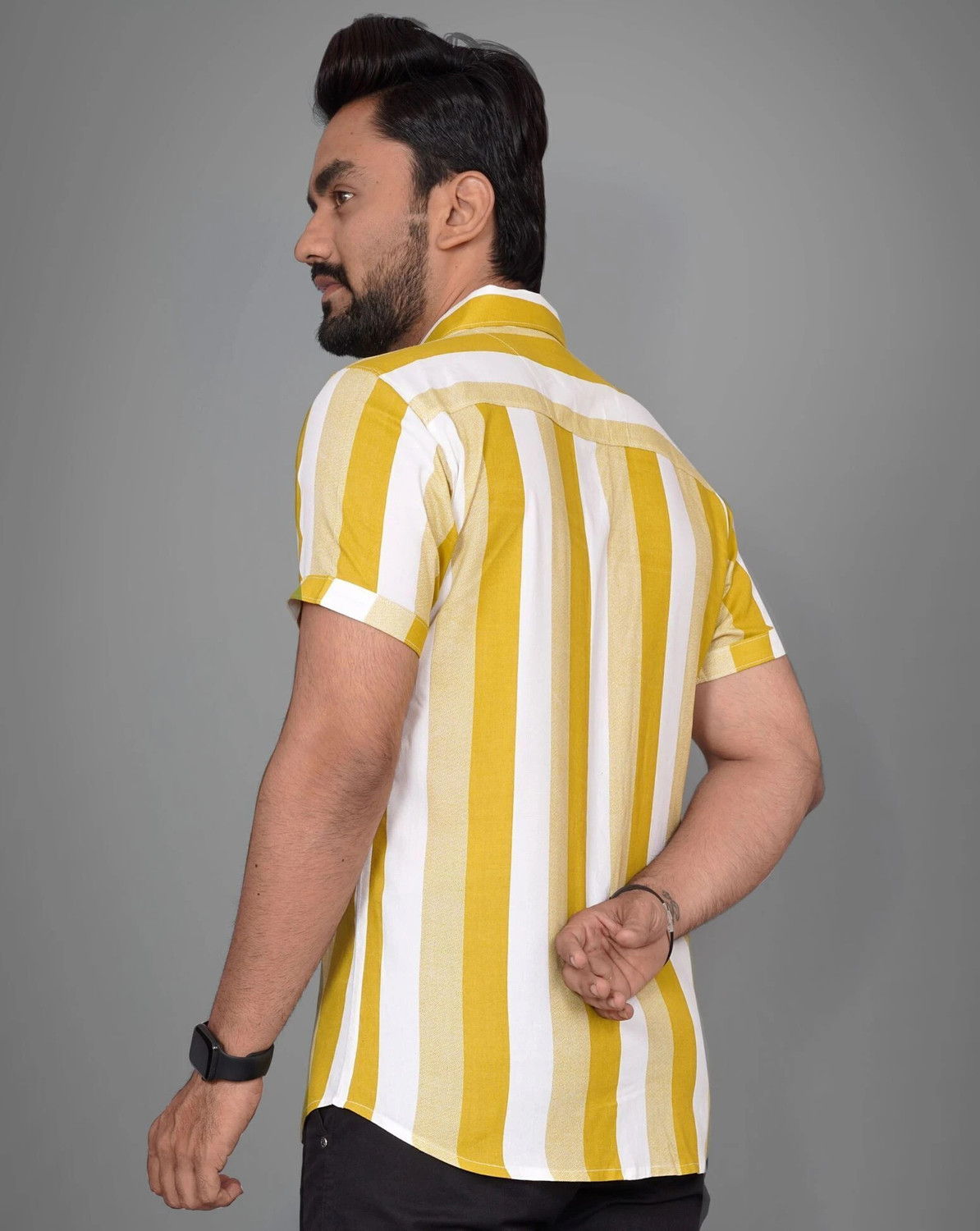 Metronex Vertically striped Shirt