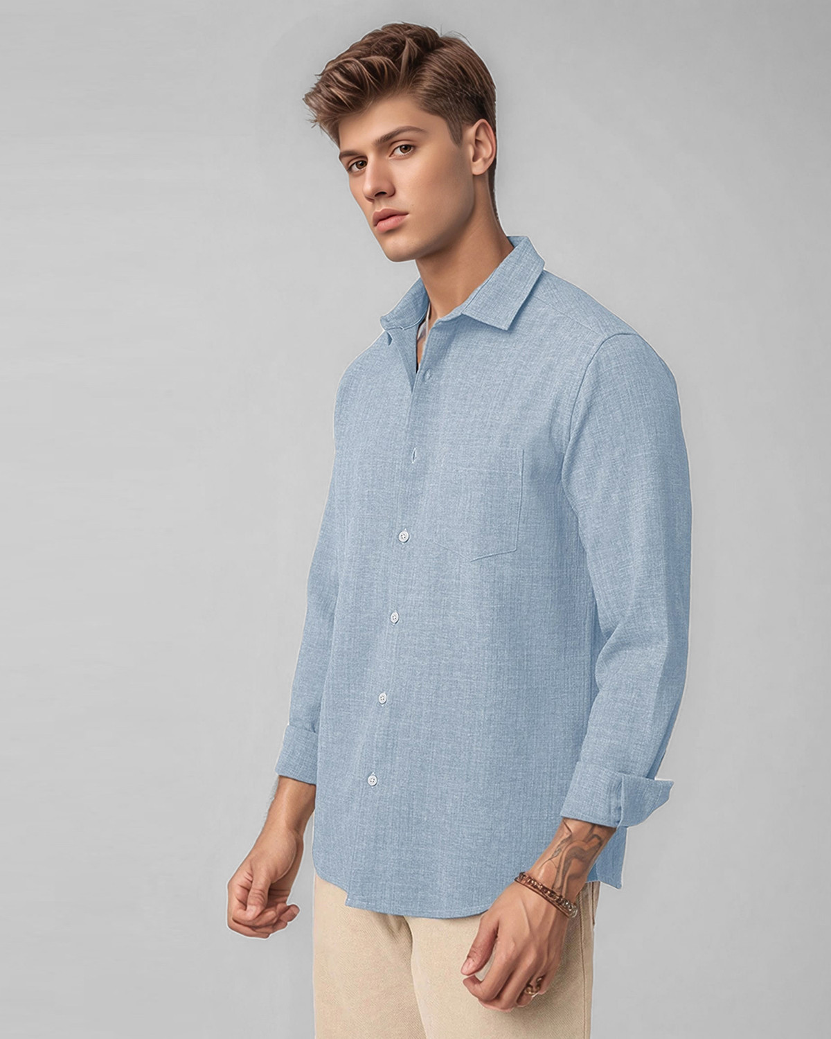 Metronex slim-fit long-sleeve Shirt