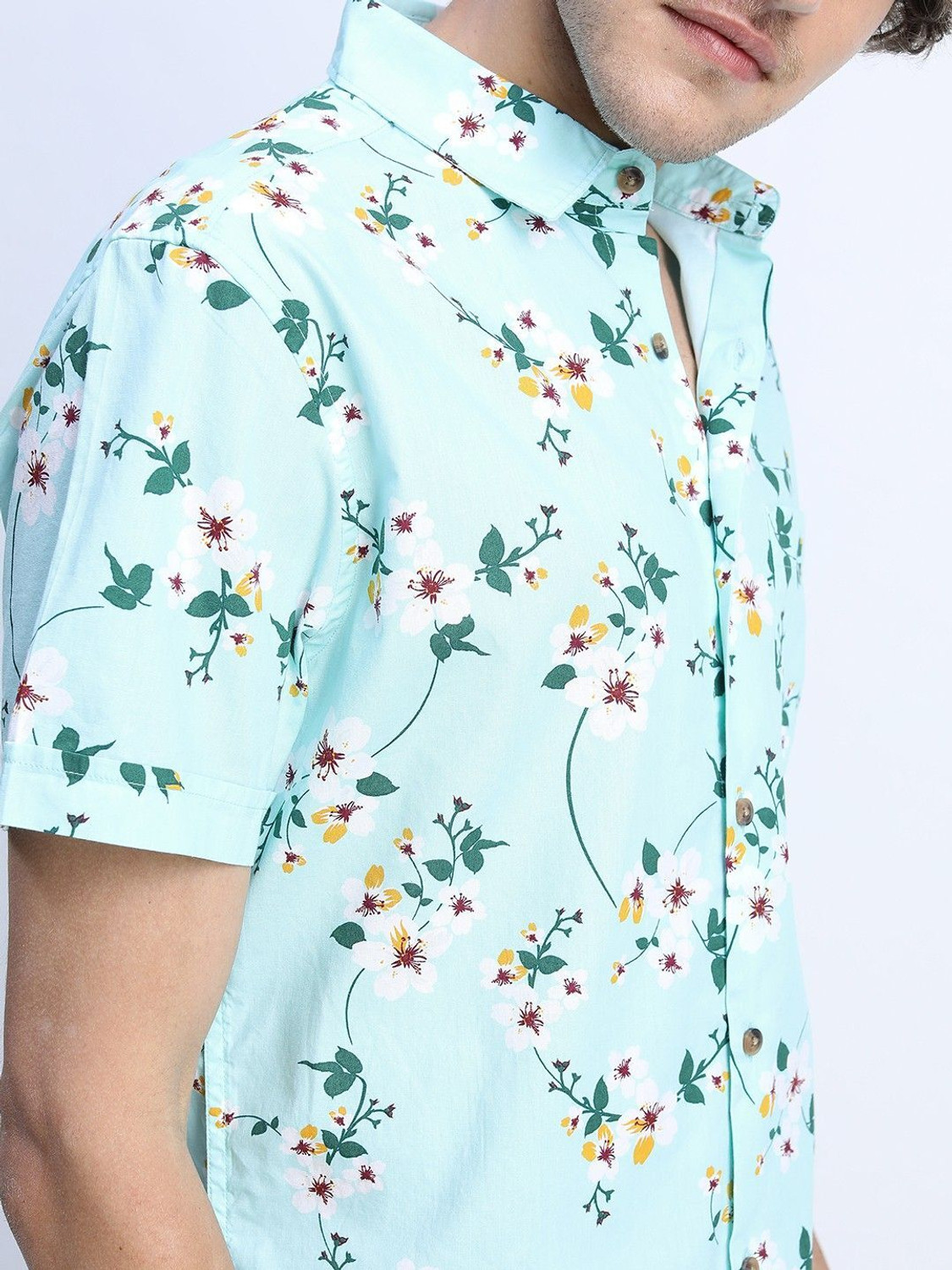 Havric Tropical flower shirt