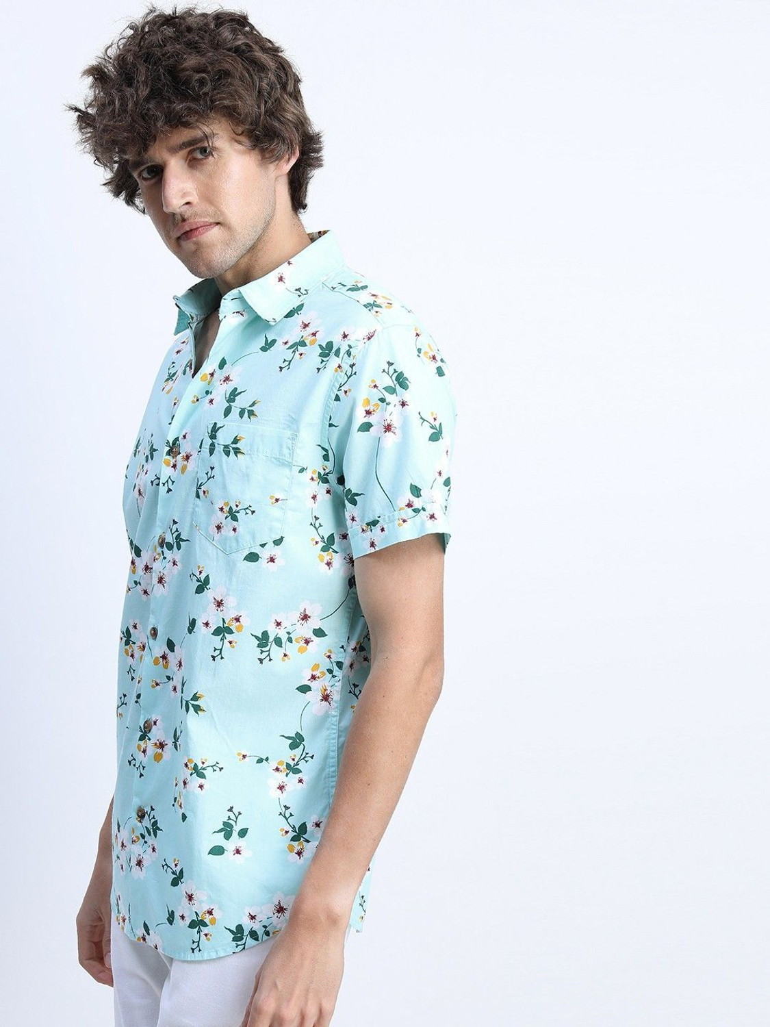 Havric Tropical flower shirt