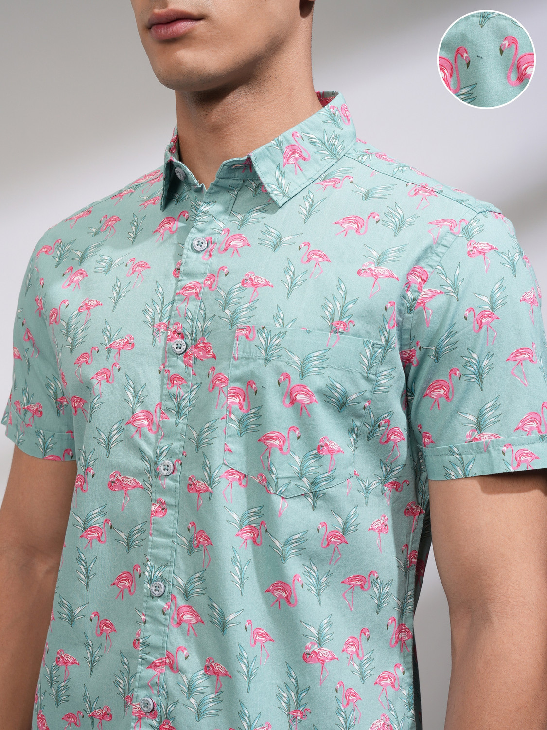 Havric Short-sleeve button-down shirt.