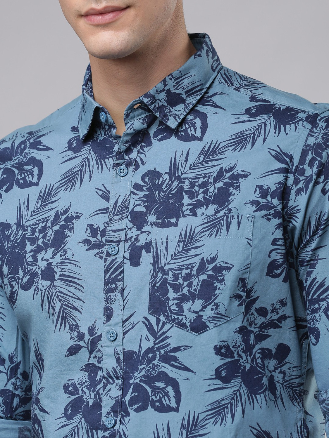 Havric Botanical print resort shirt