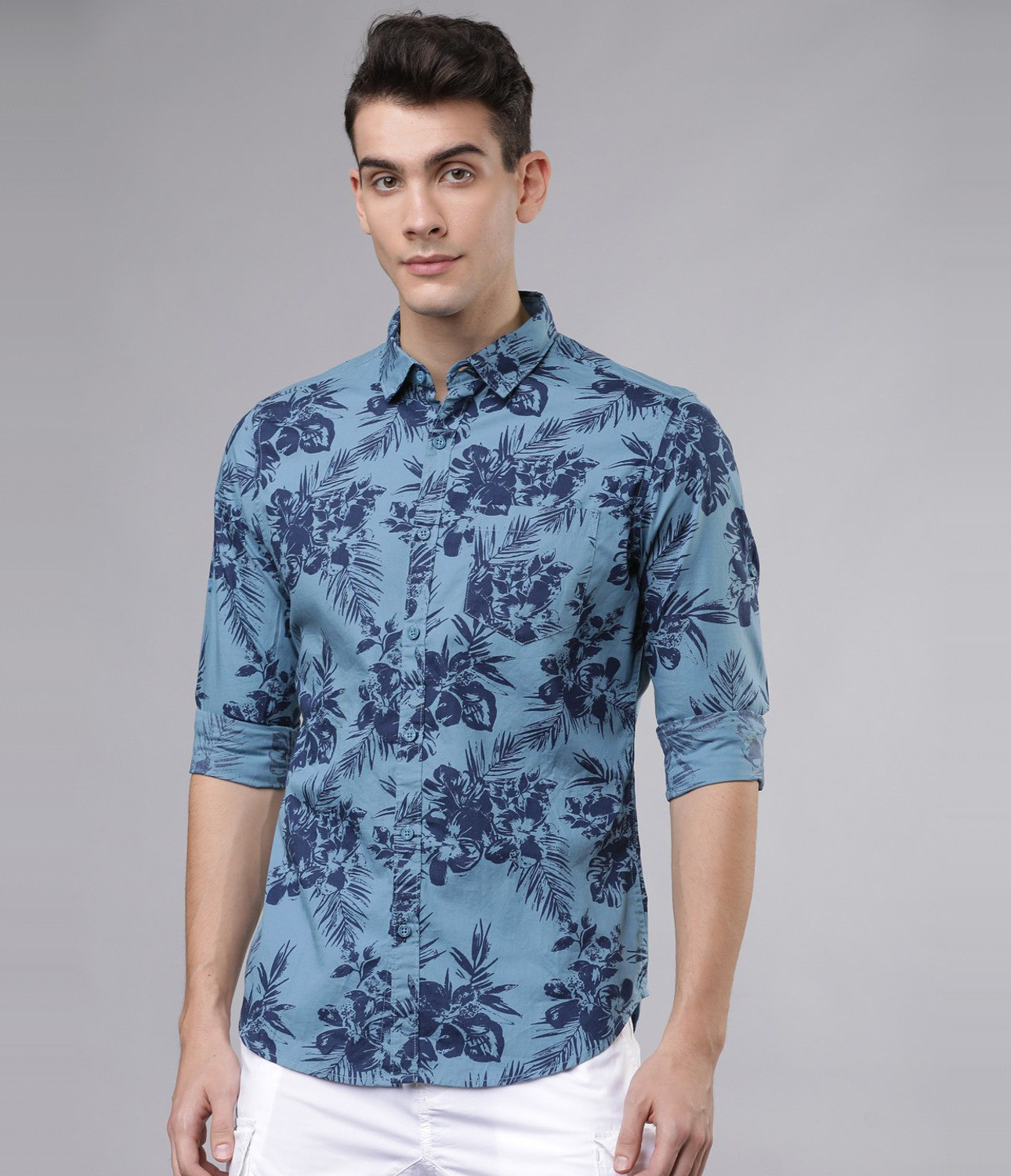 Havric Botanical print resort shirt