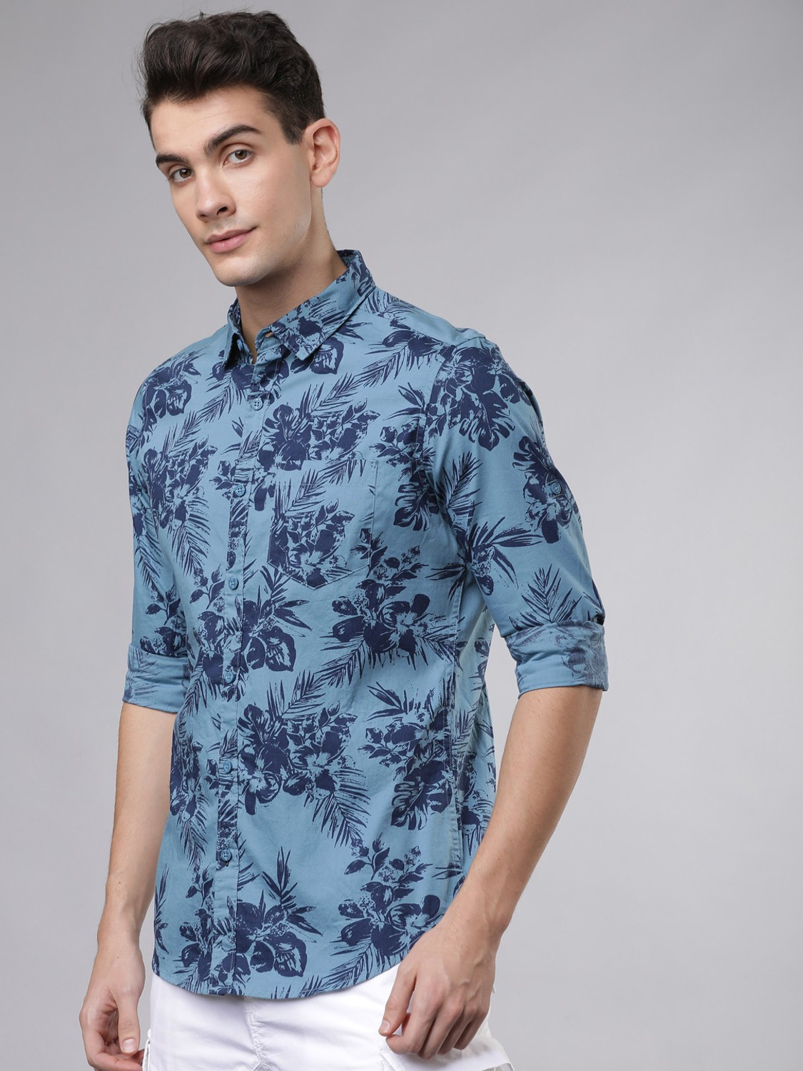 Havric Botanical print resort shirt