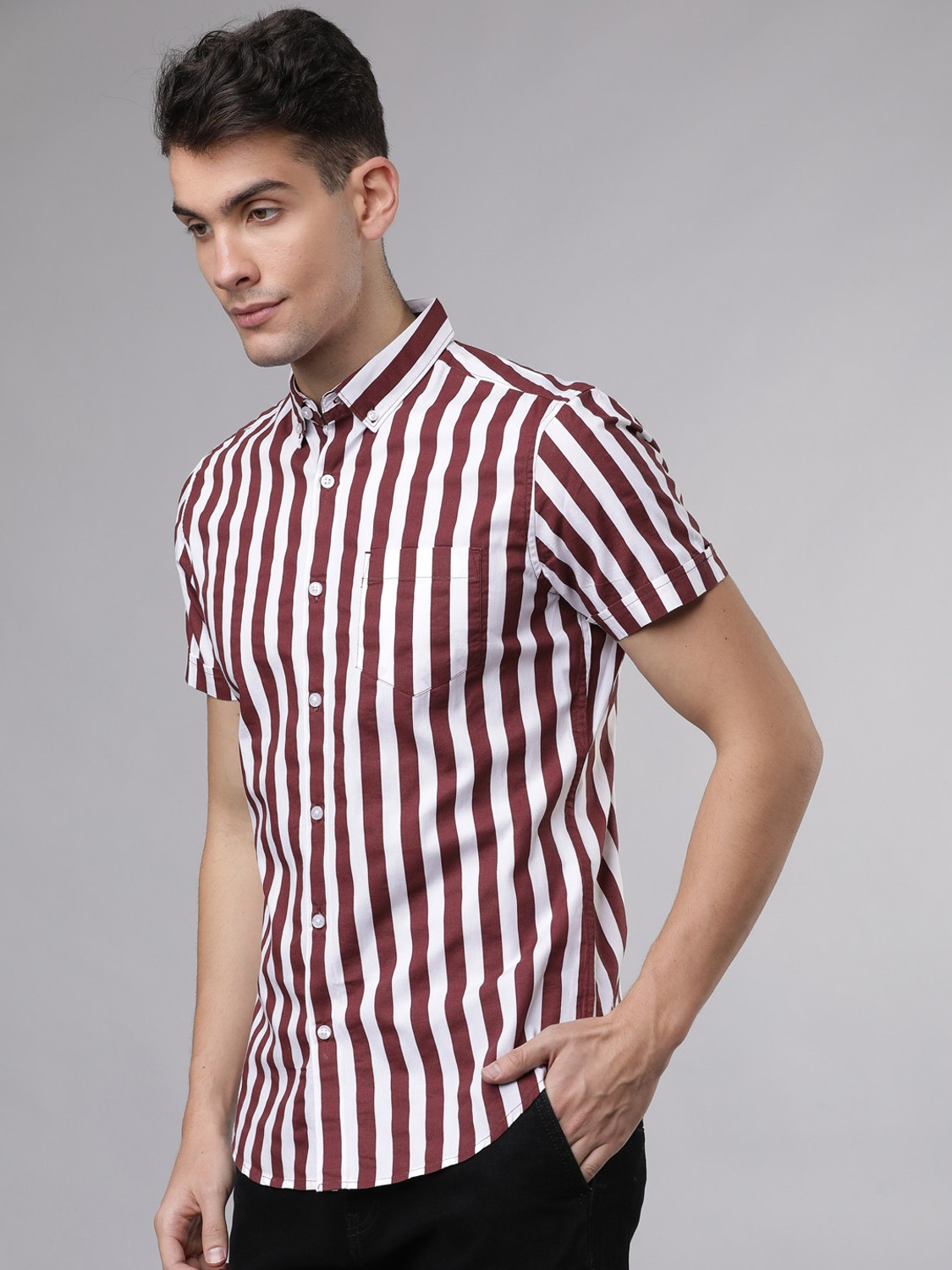 White+Maroon