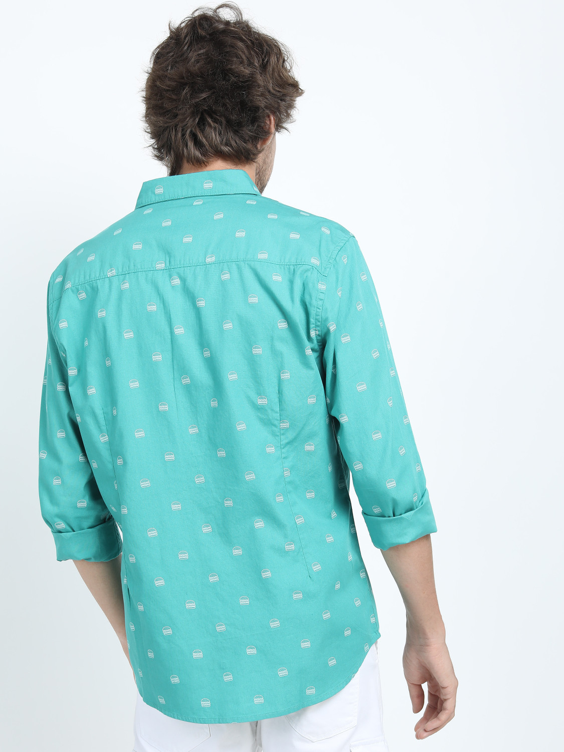 Havric Micro floral short sleeve shirt
