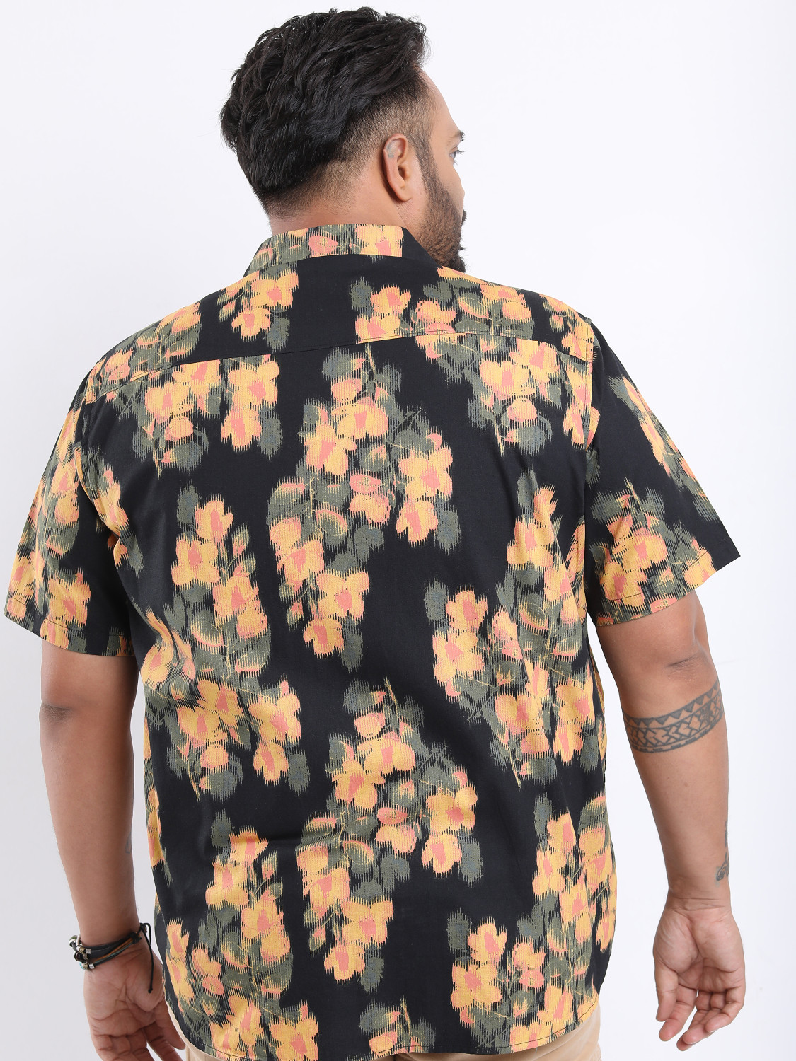 Havric Hibiscus leaves Print Shirt
