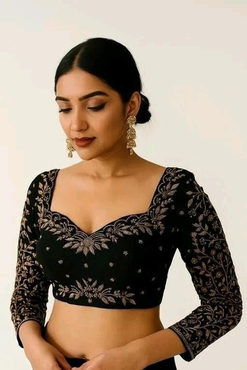 Saira Fashion V Neck Women Blouse
