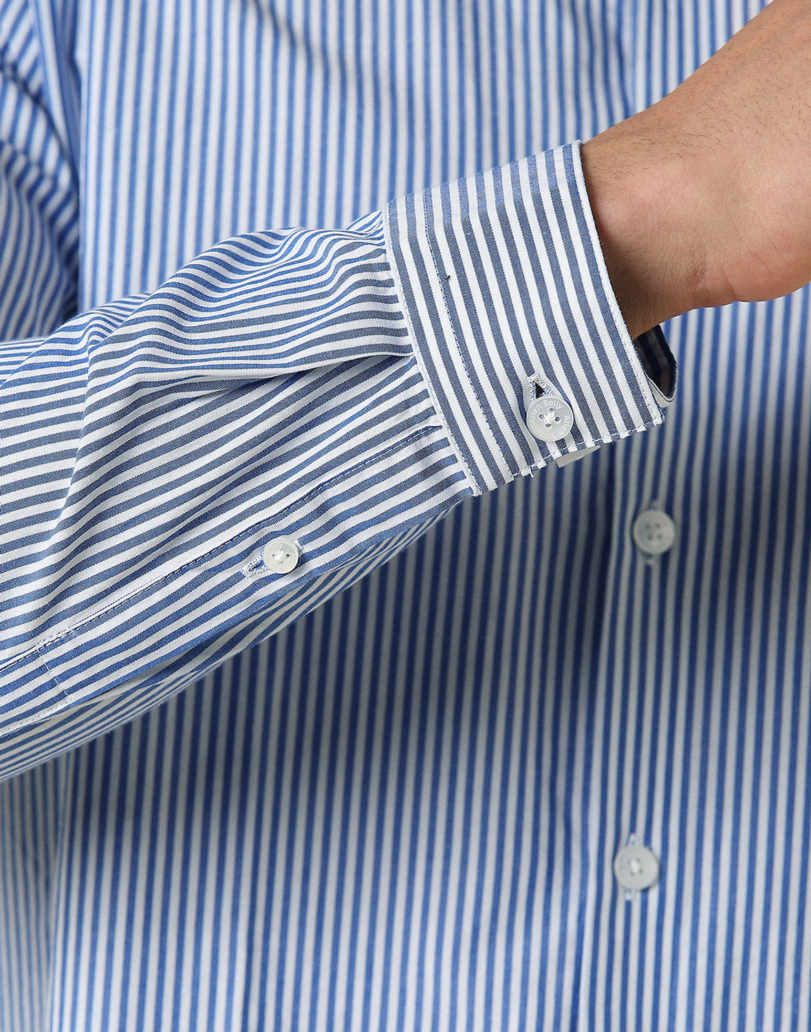Alvyn White vertical striped Shirt
