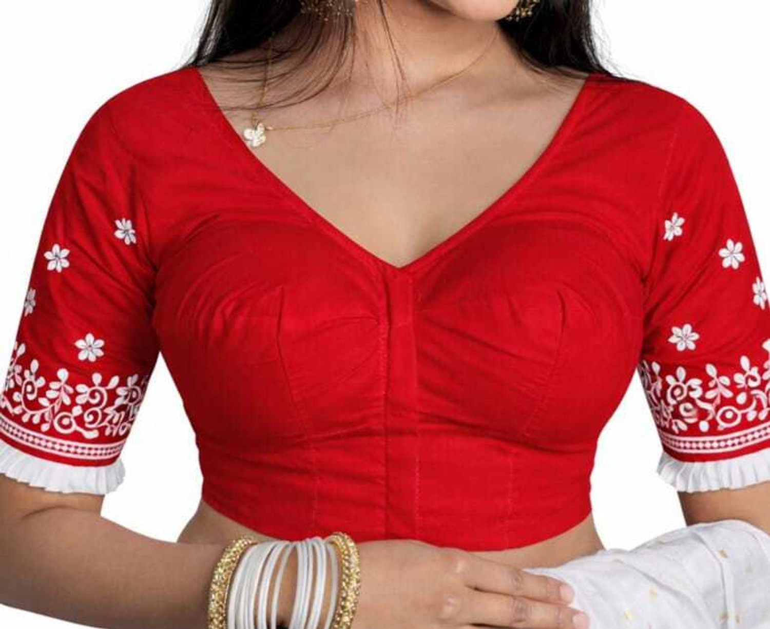 Tisha Creation Round Neck Women Blouse    