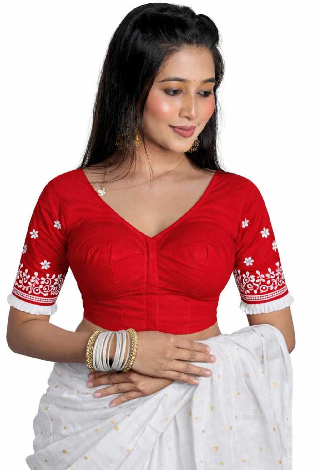 Tisha Creation Round Neck Women Blouse    
