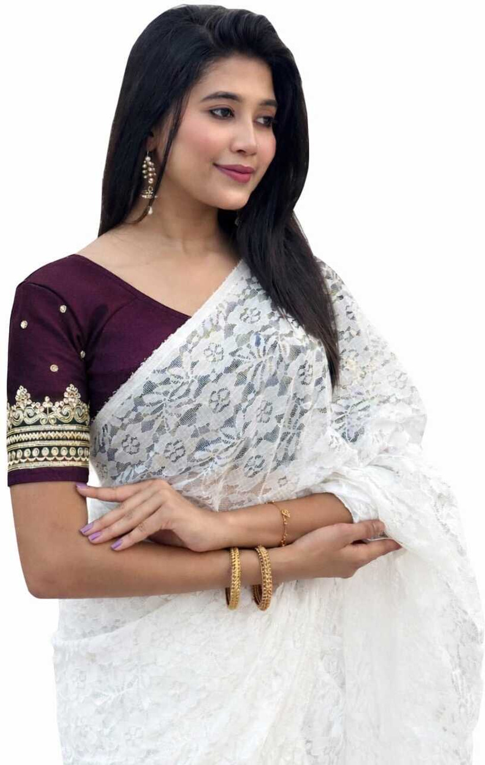 Tisha Creation V-Neck Women Blouse 