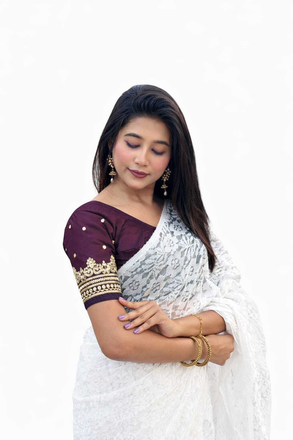 Tisha Creation V-Neck Women Blouse 