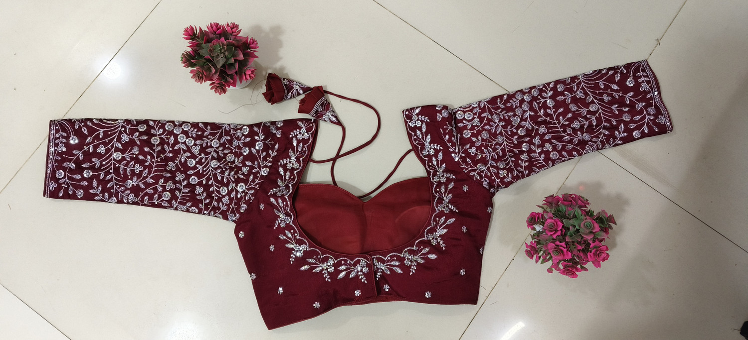 Naira Creation V-Neck Women Blouse