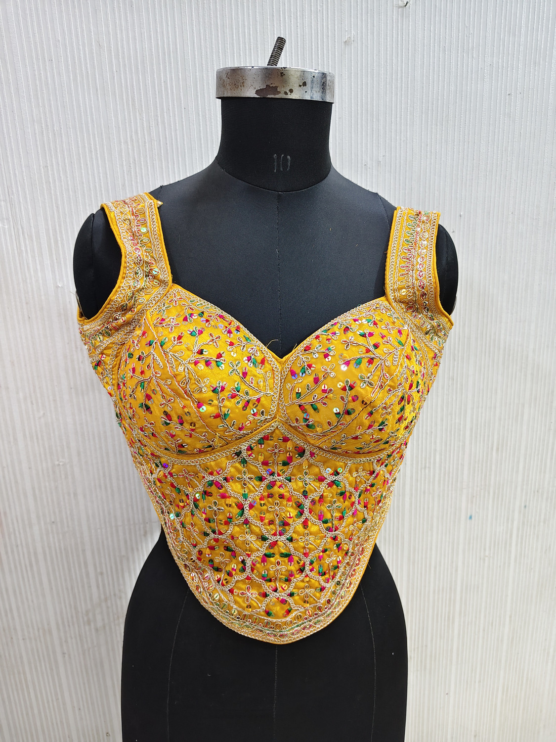 Naira Creation Sweetheart Neck Women Blouse