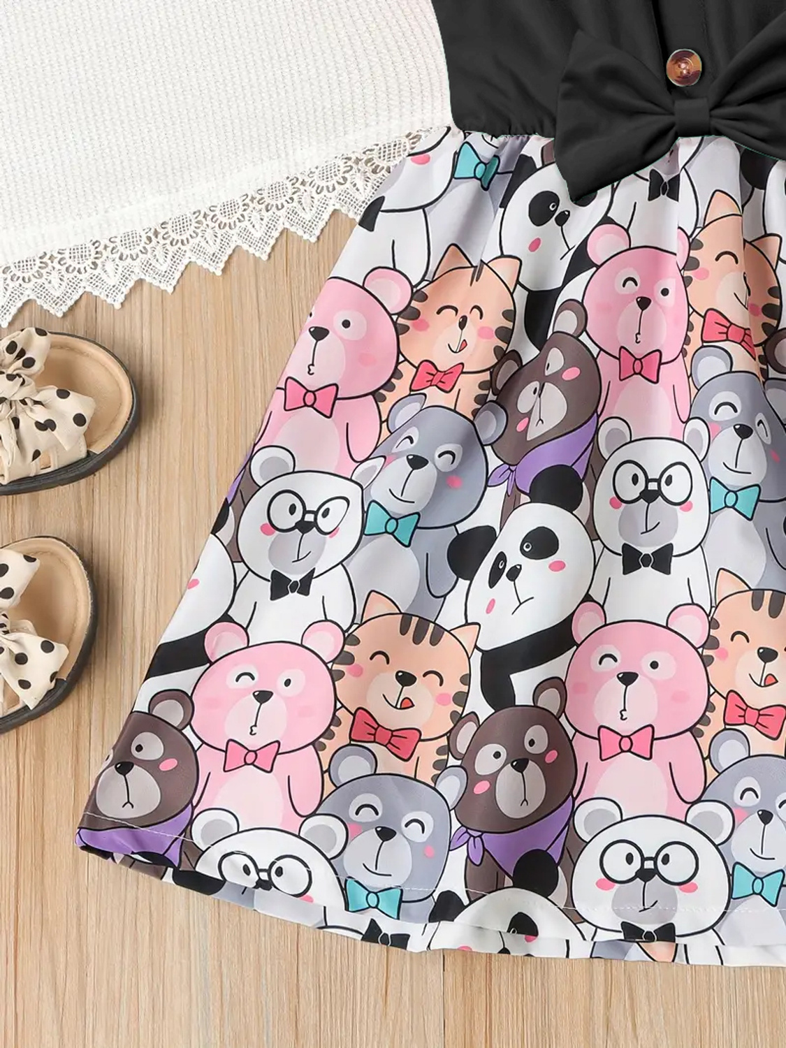 Parnika  Floral Print A-Line  Baby Girl  Midi 