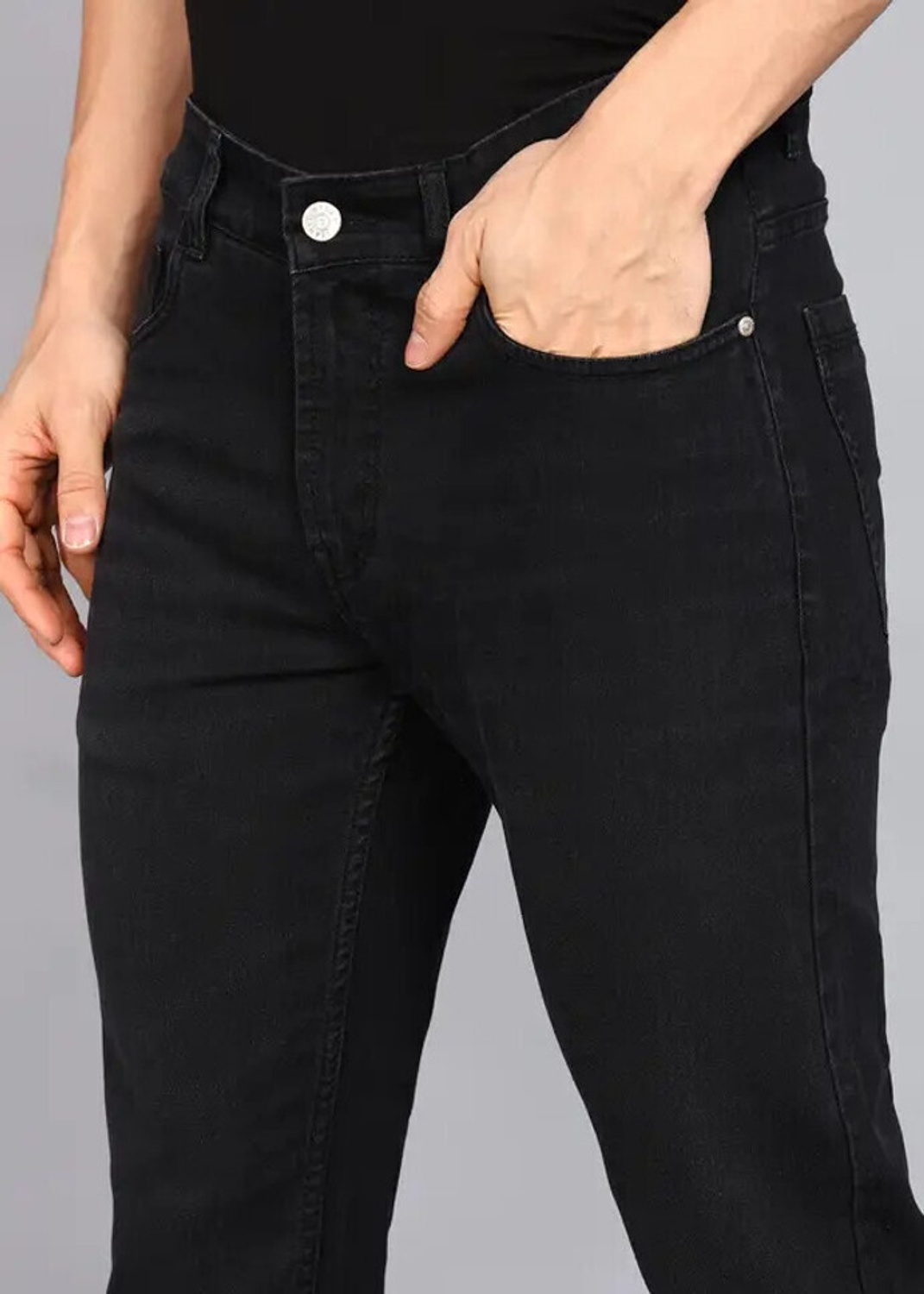 Metronex Cotton Lycra Slim Fit Jeans 