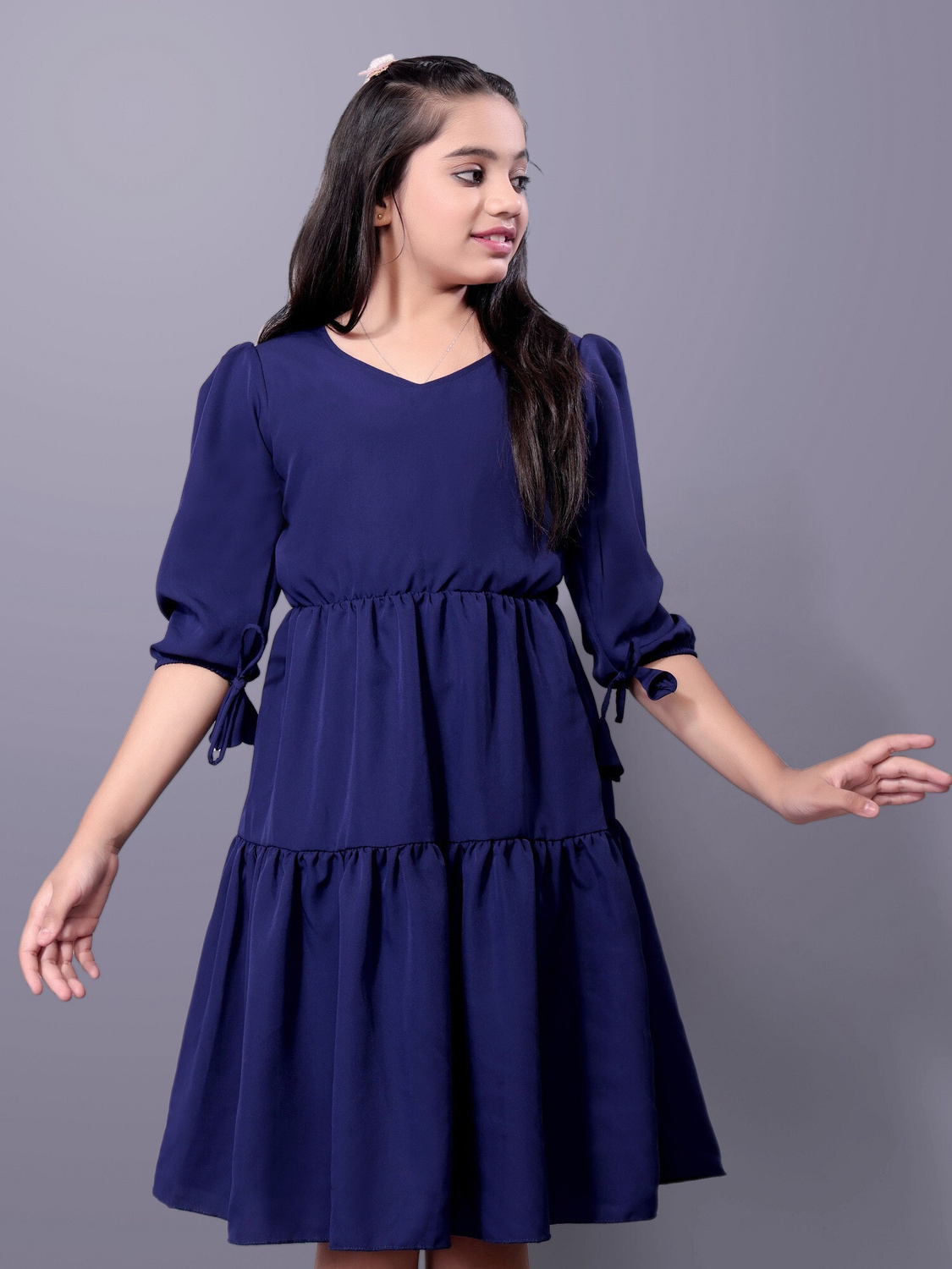 Aamira Three-quarter length sleeves Dress