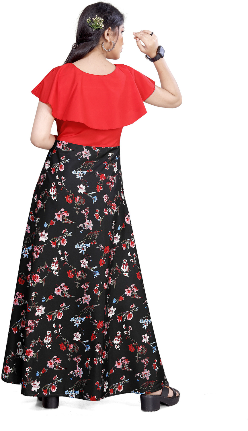 Aamira Multicolored floral prints