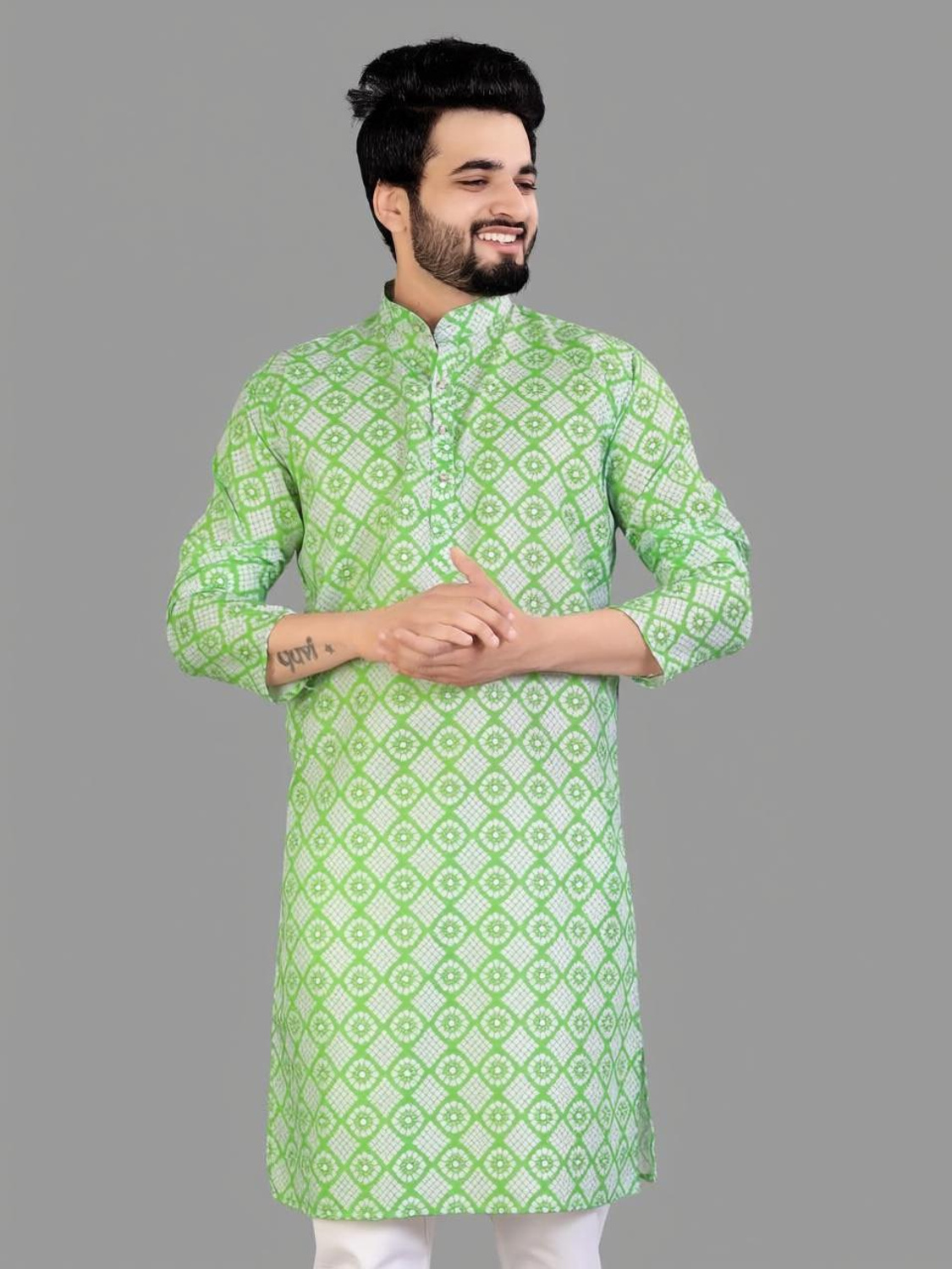 Civanth  Ethnic Motif Straight Kurta