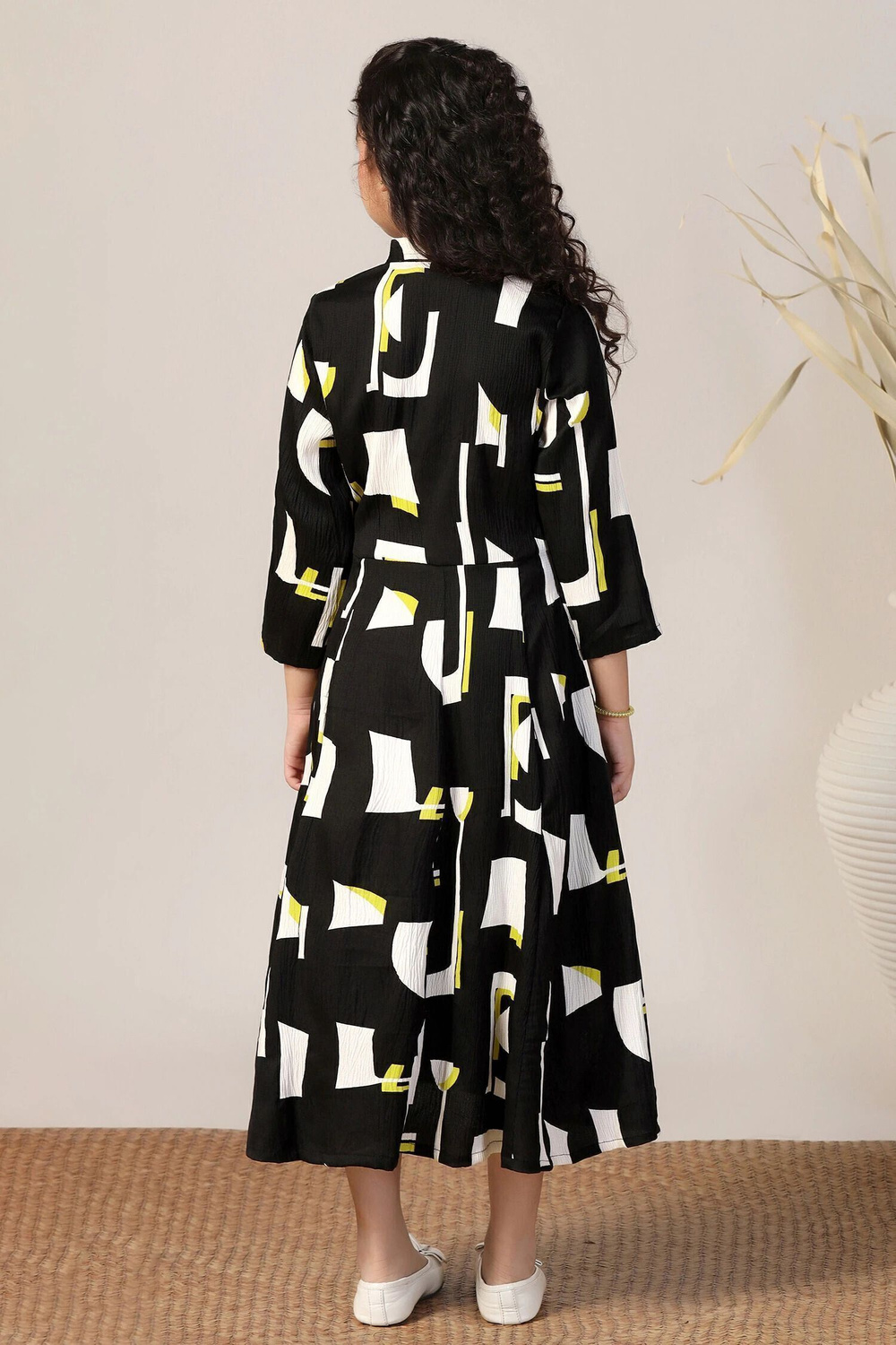 Fablina Shirt-style midi dress