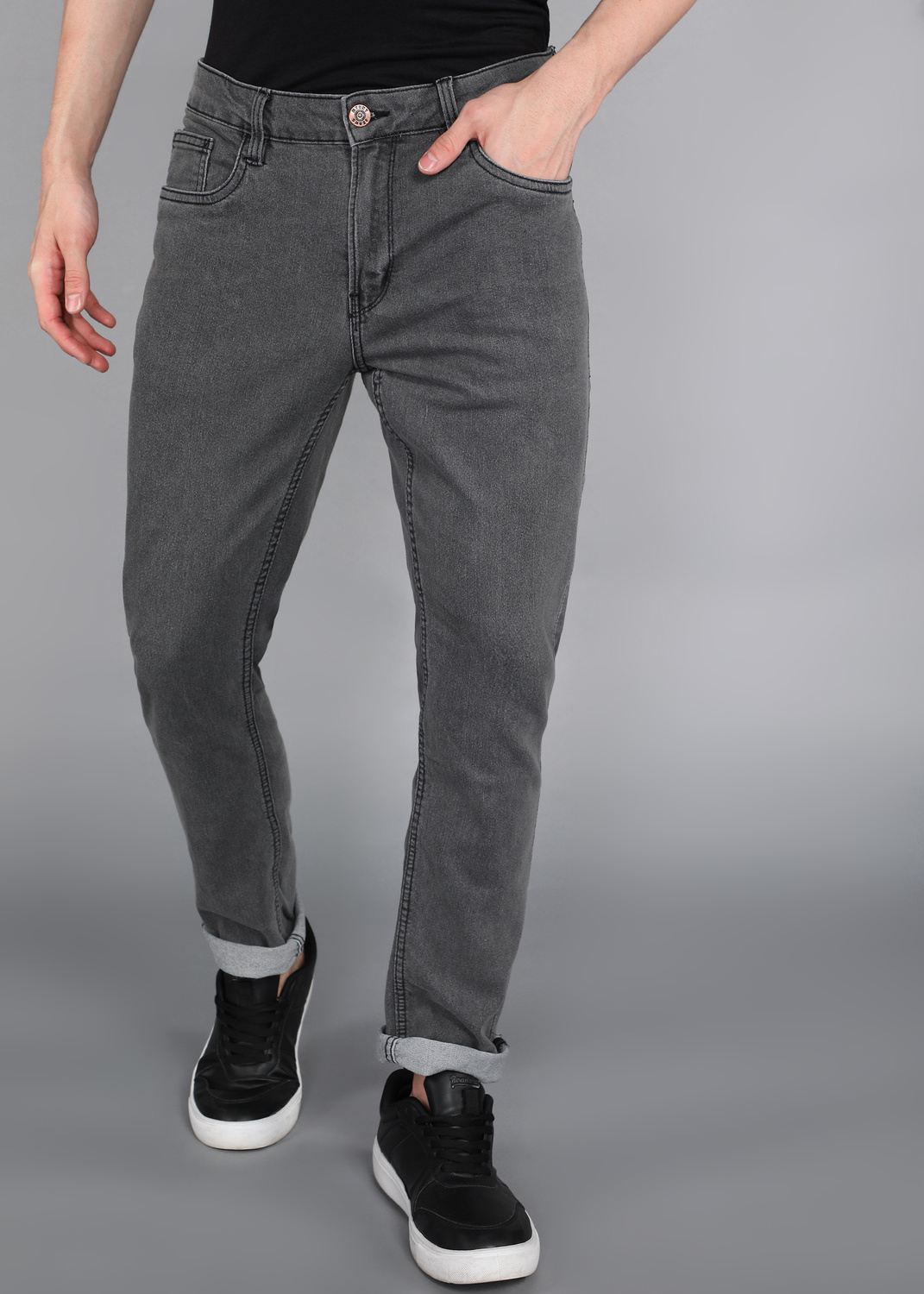 Metronex Cotton Blend Slim Fit Jeans