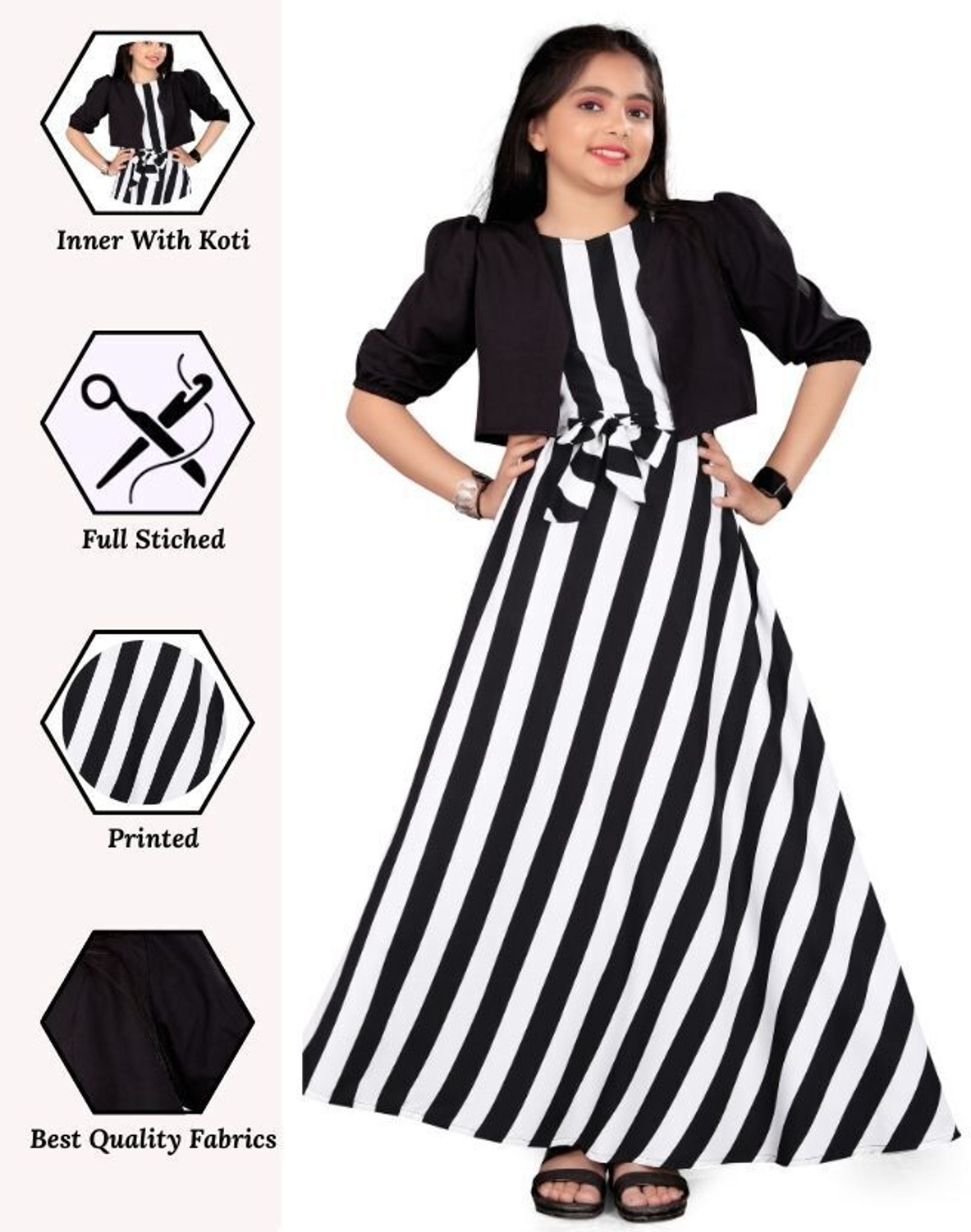Aamira A-line maxi dress