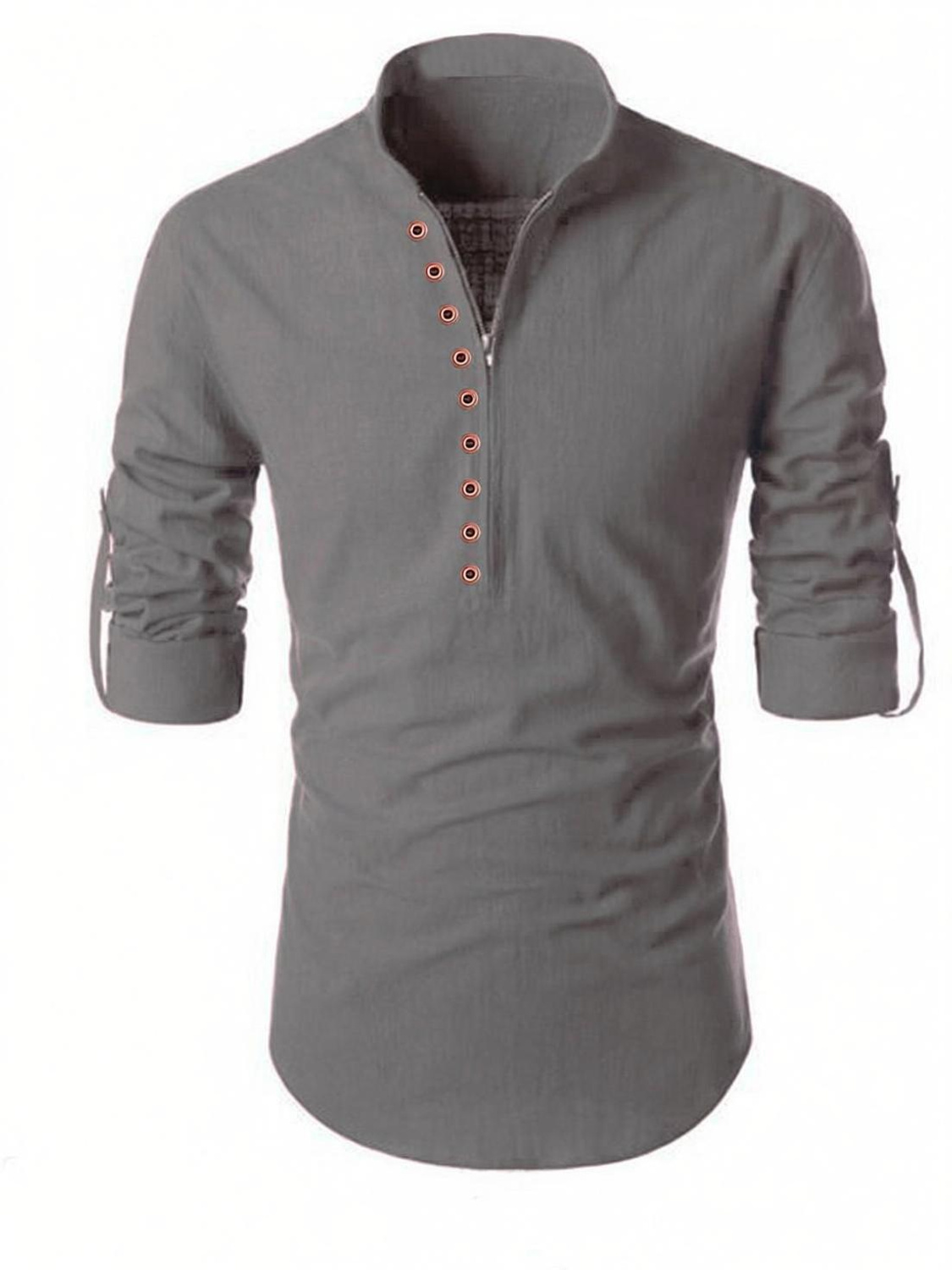 Devansh Zip Front shirt