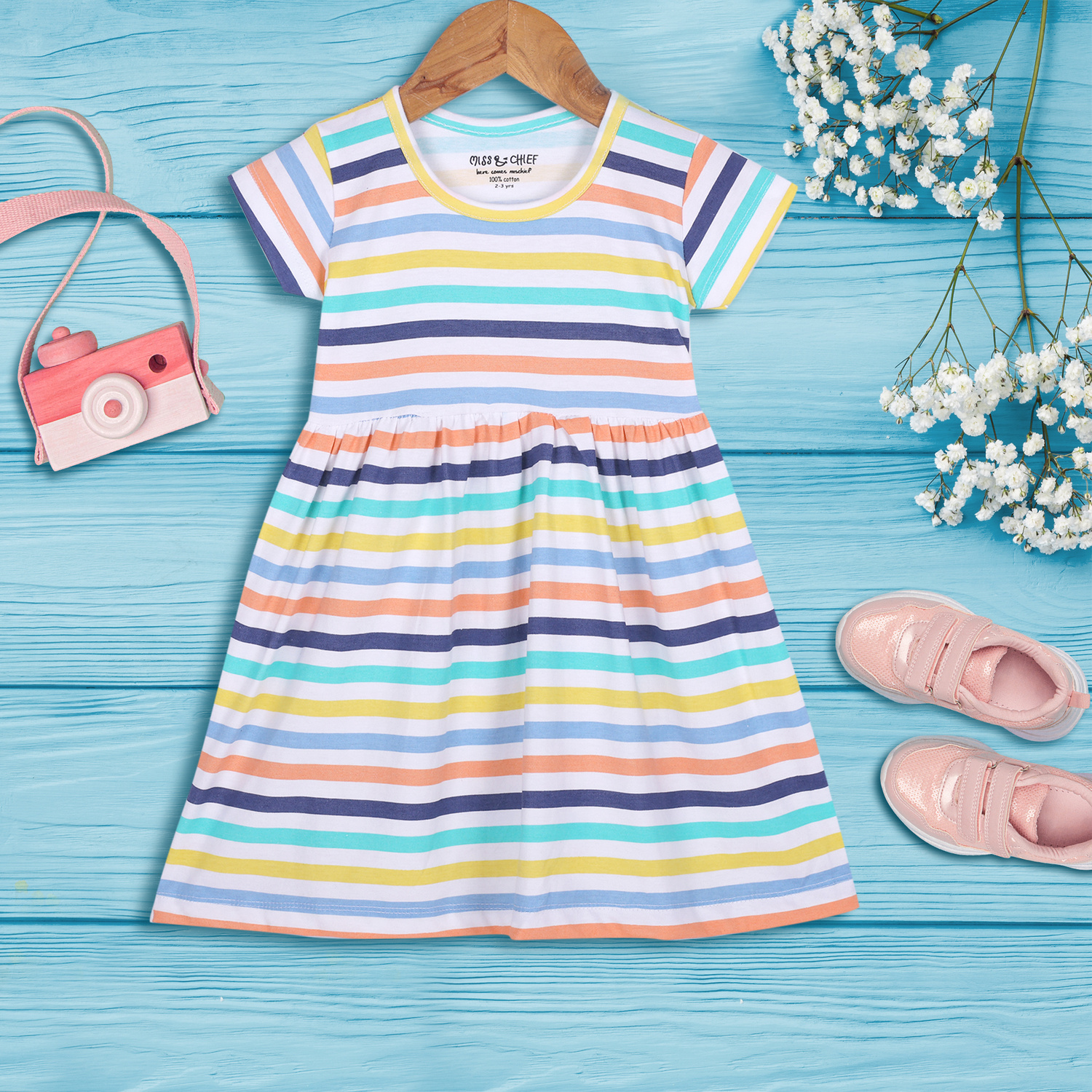 Moonette  Short Sleeve Casual Dress