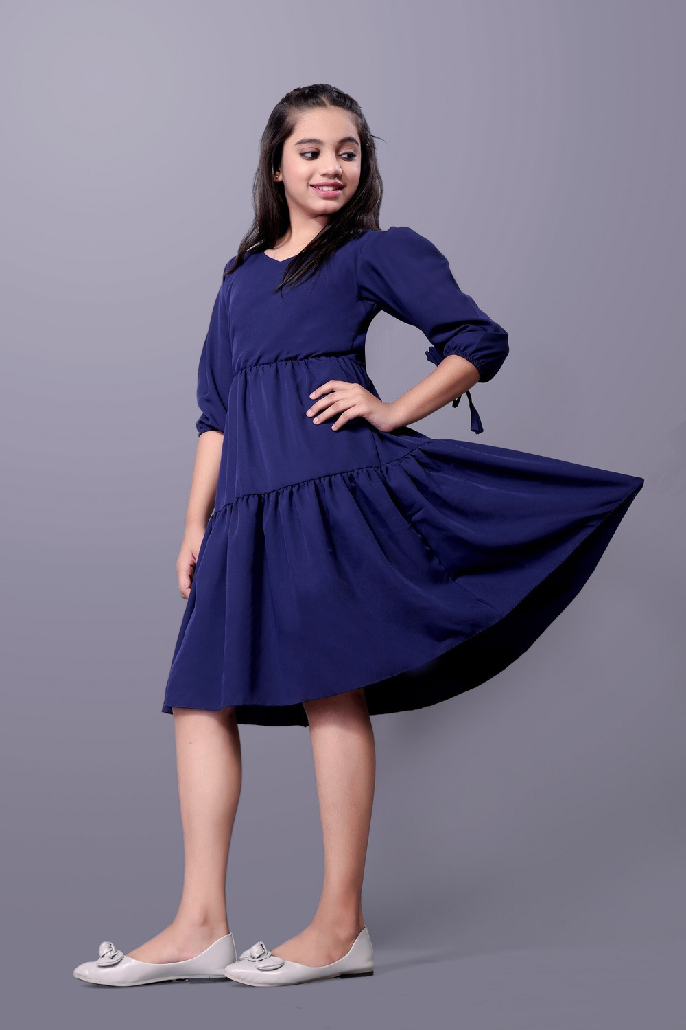 Aamira Three-quarter length sleeves Dress
