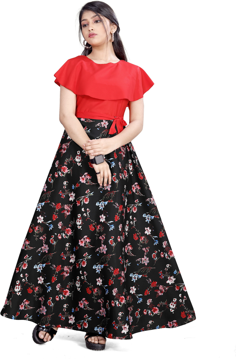 Aamira Multicolored floral prints