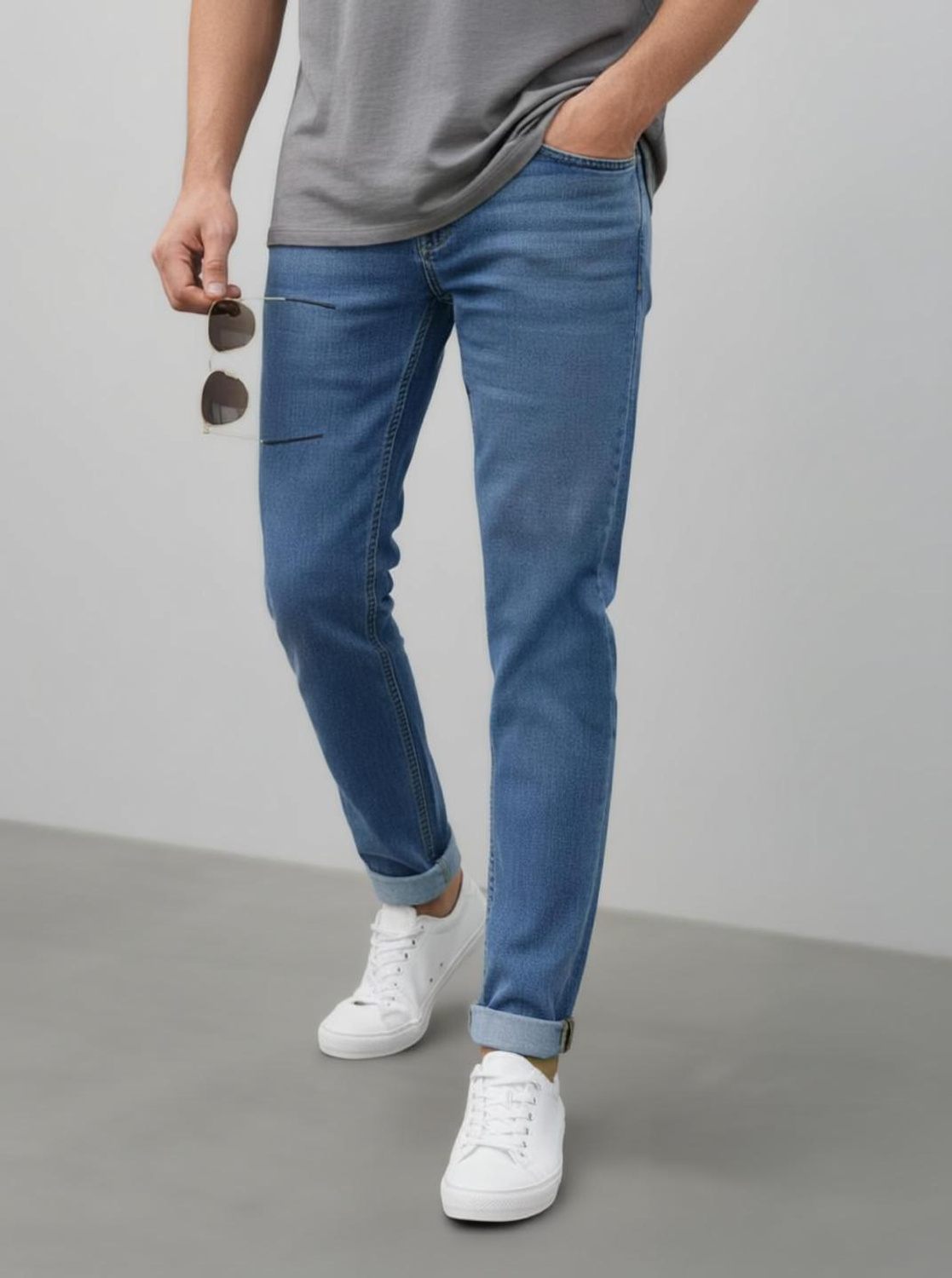  Sandstone Slim Stretchable Jogger JeanS