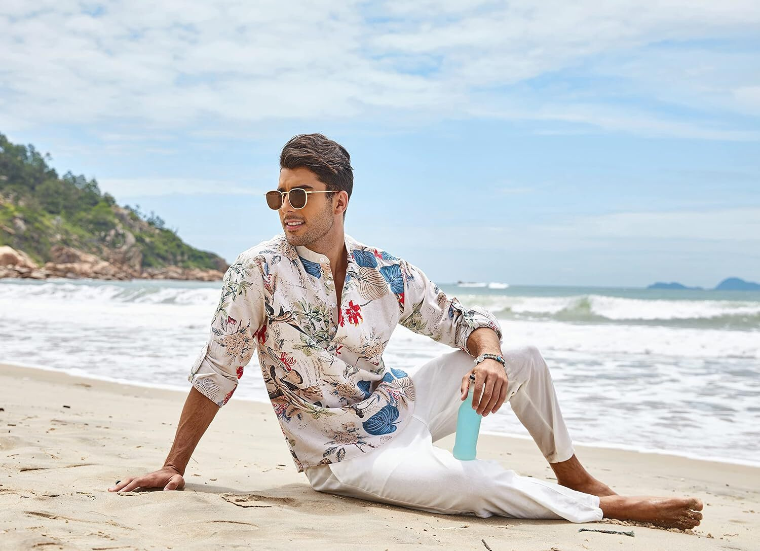 Hridhaan Beach shirt