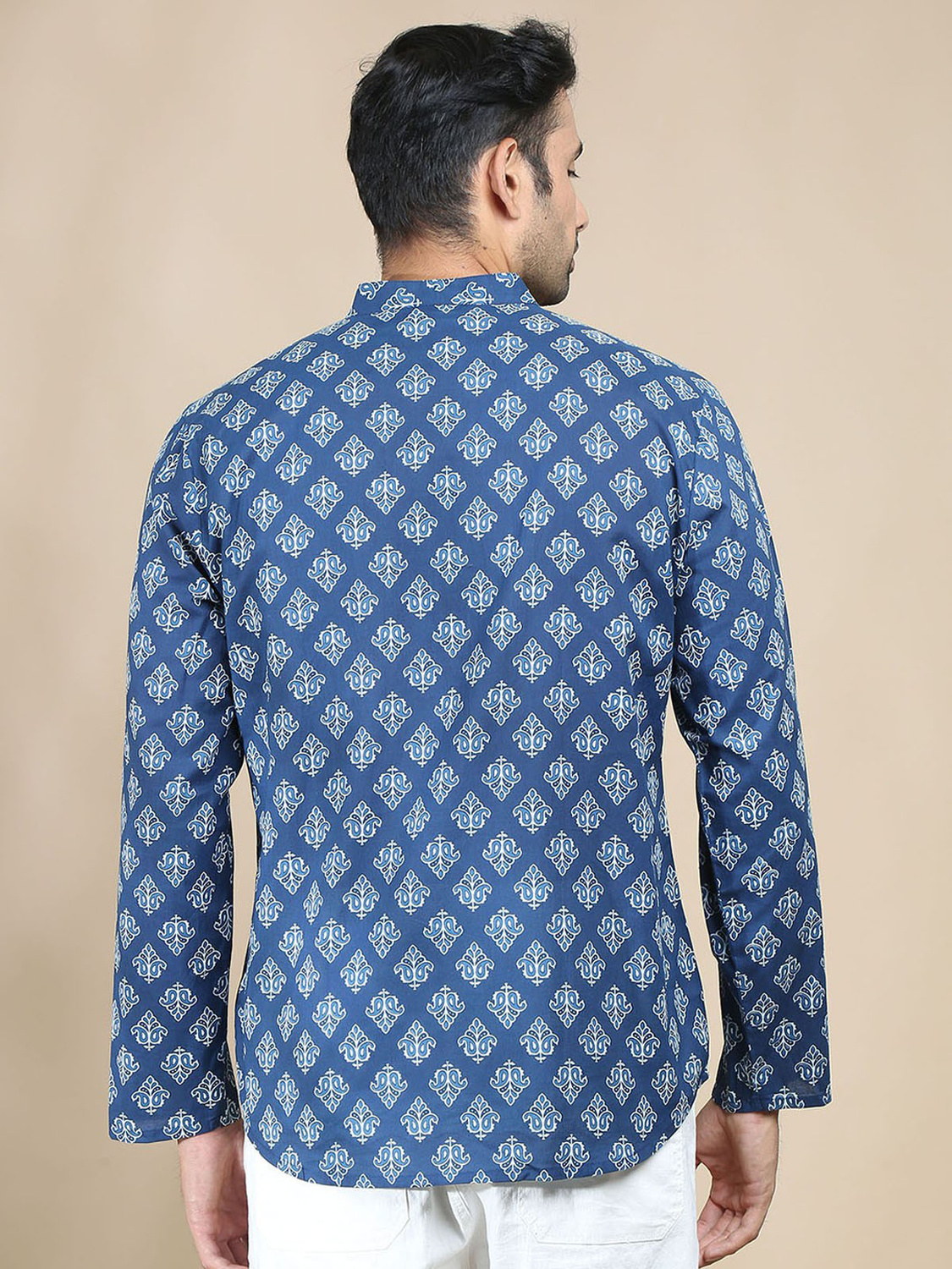 Devansh All-over ethnic block print Shirt