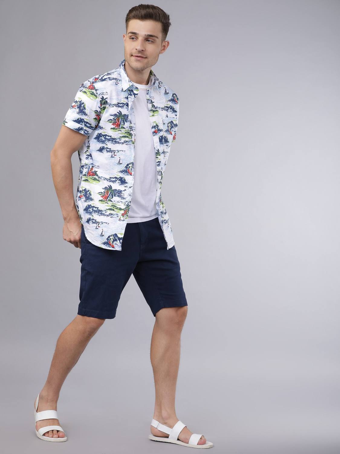 Palm tree graphic print Shirt