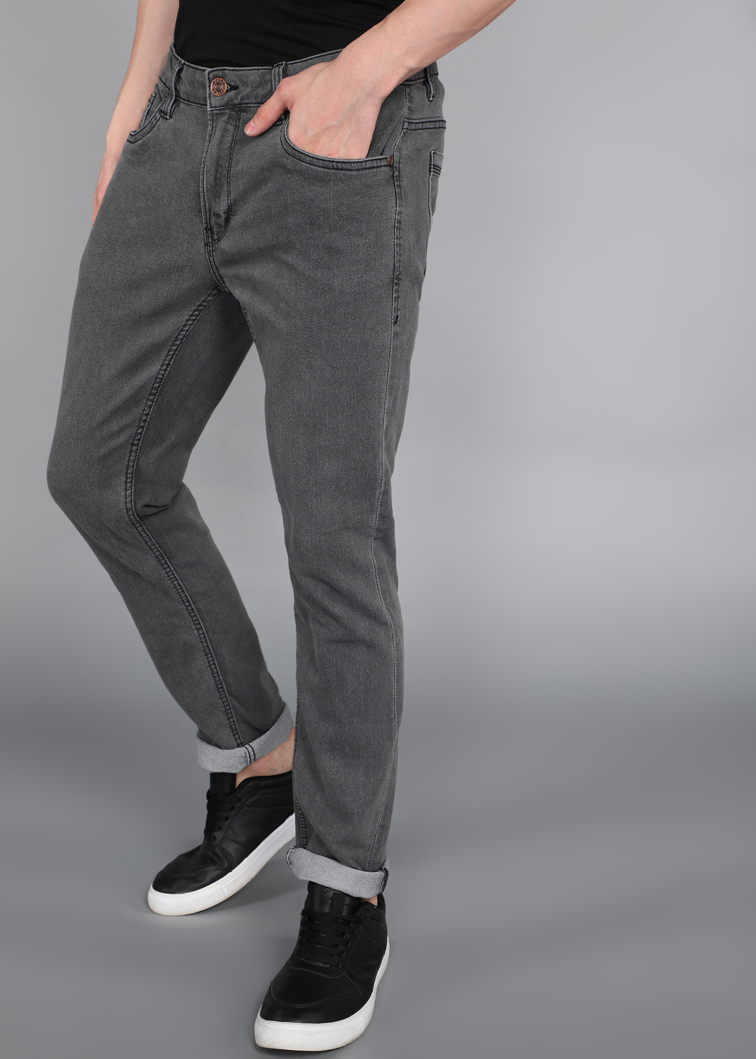 Metronex Cotton Blend Slim Fit Jeans