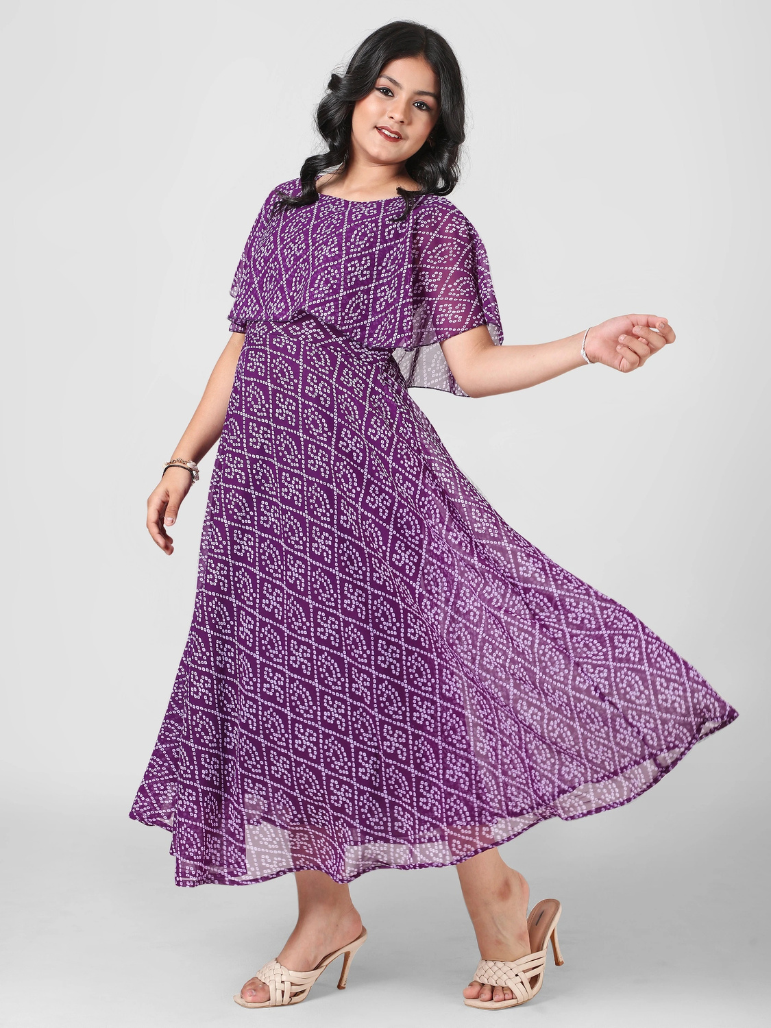 Aamira Cape-style gown