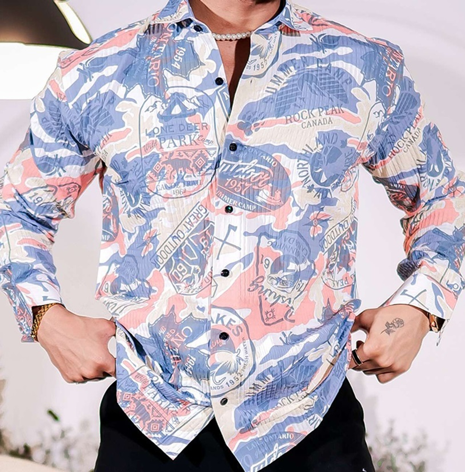 Metronex Cotton Blend Shirt 