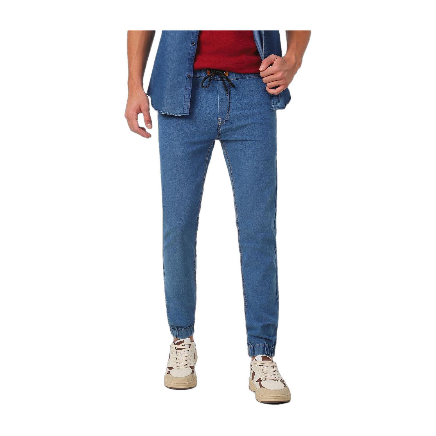 Metronex  Solid Denim Loose Fit Jeans