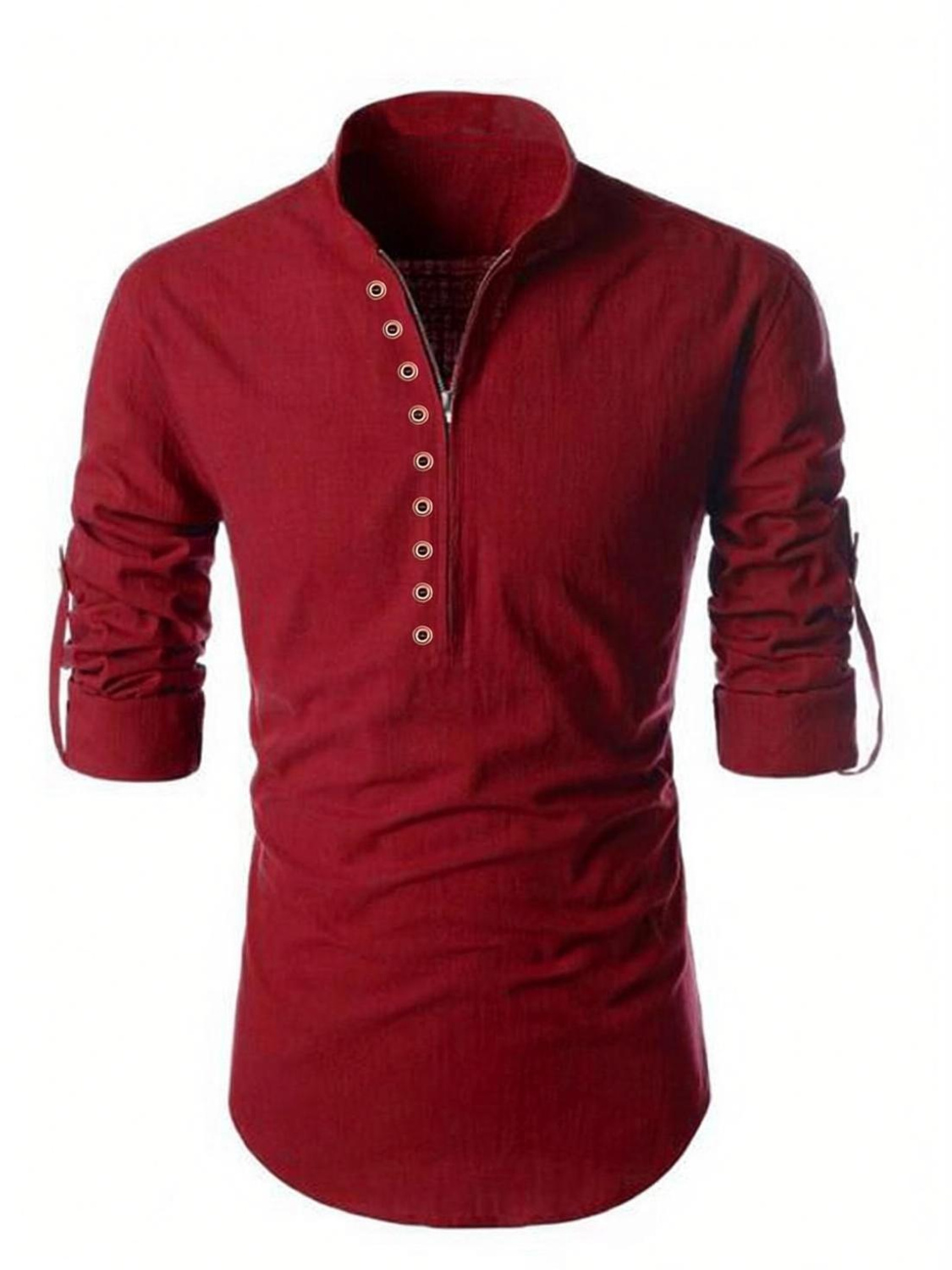Devansh Zip Front shirt