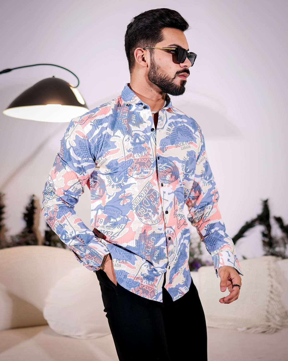 Metronex Cotton Blend Shirt 
