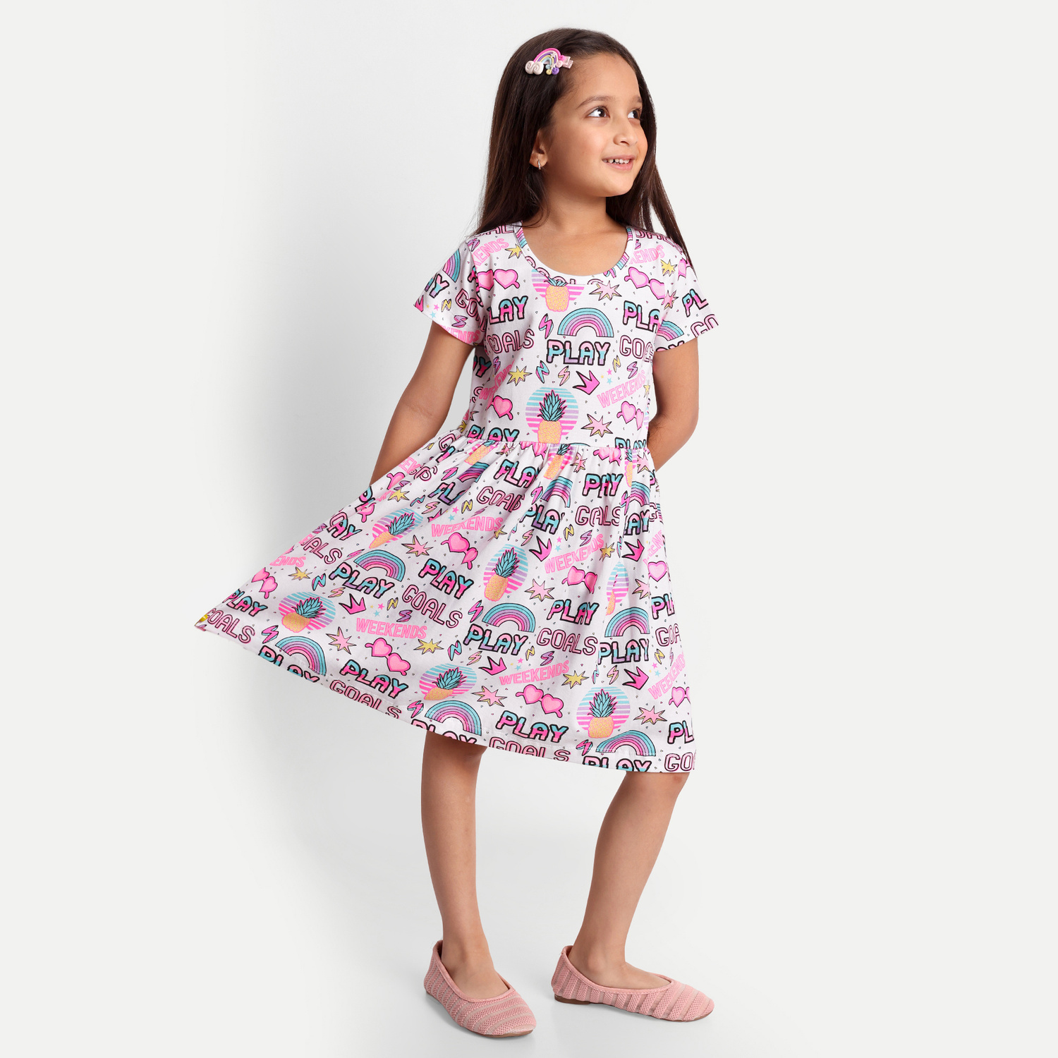 Moonette A-line casual Midi