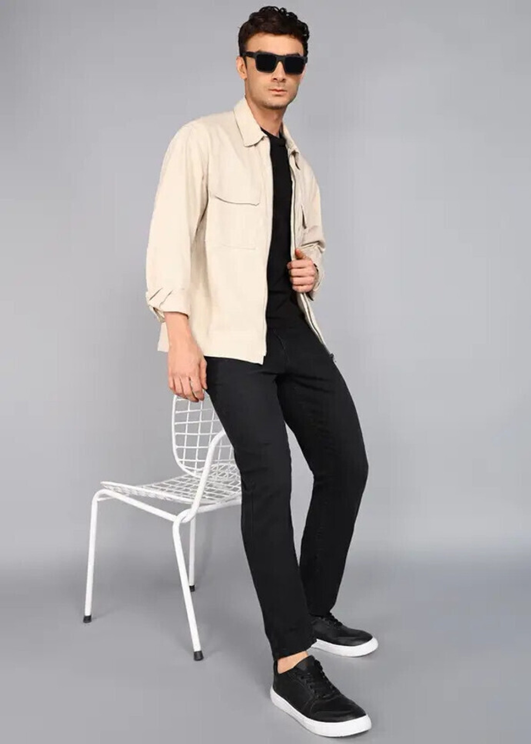Metronex Cotton Lycra Slim Fit Jeans 