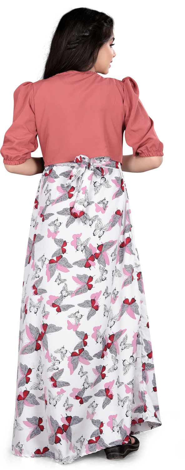 Aamira Butterfly motif  maxi dres