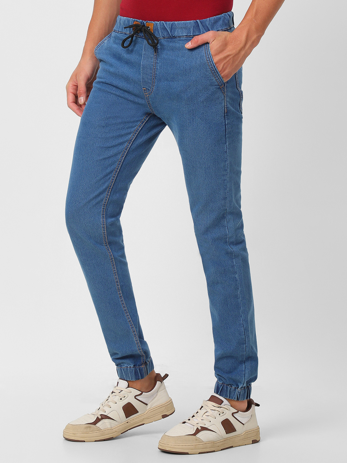 Metronex  Solid Denim Loose Fit Jeans