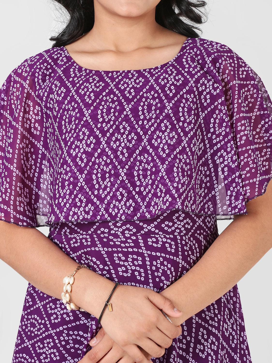 Aamira Cape-style gown