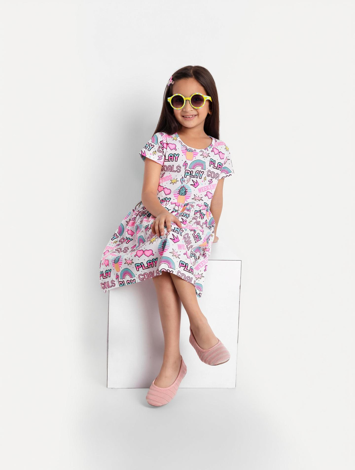 Moonette A-line casual Midi