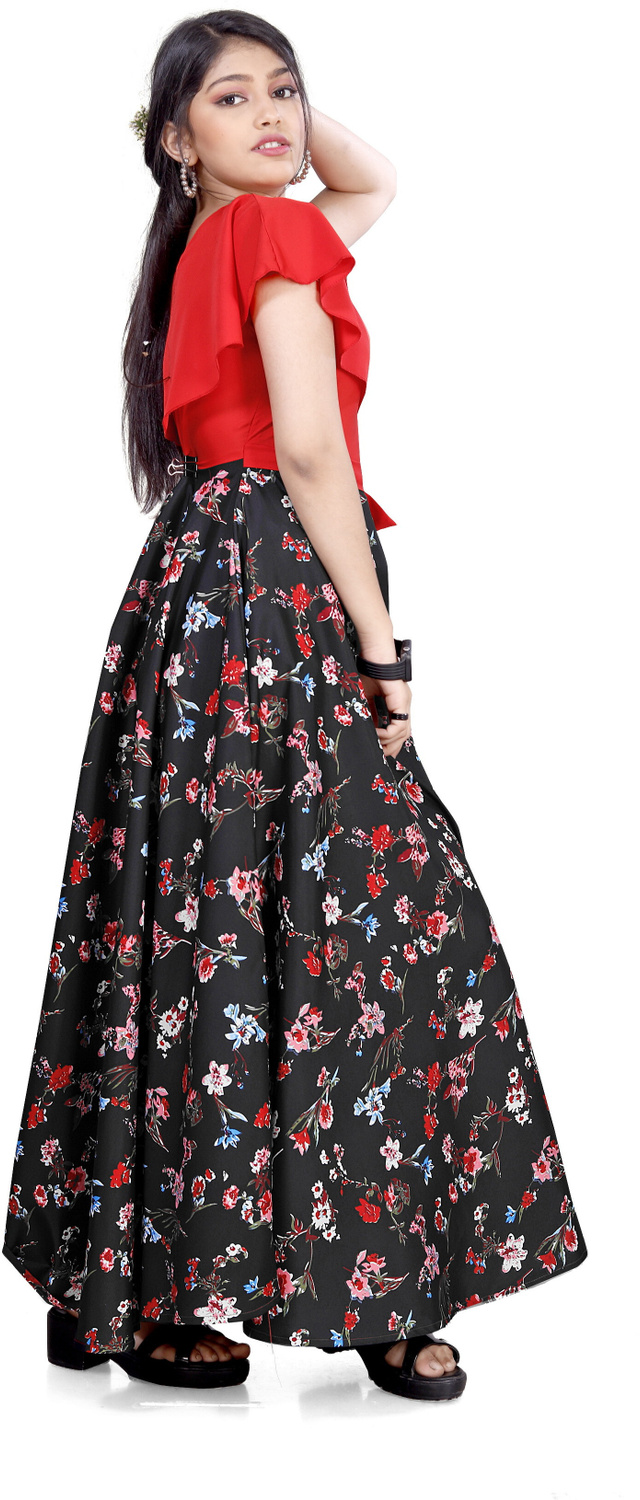 Aamira Multicolored floral prints