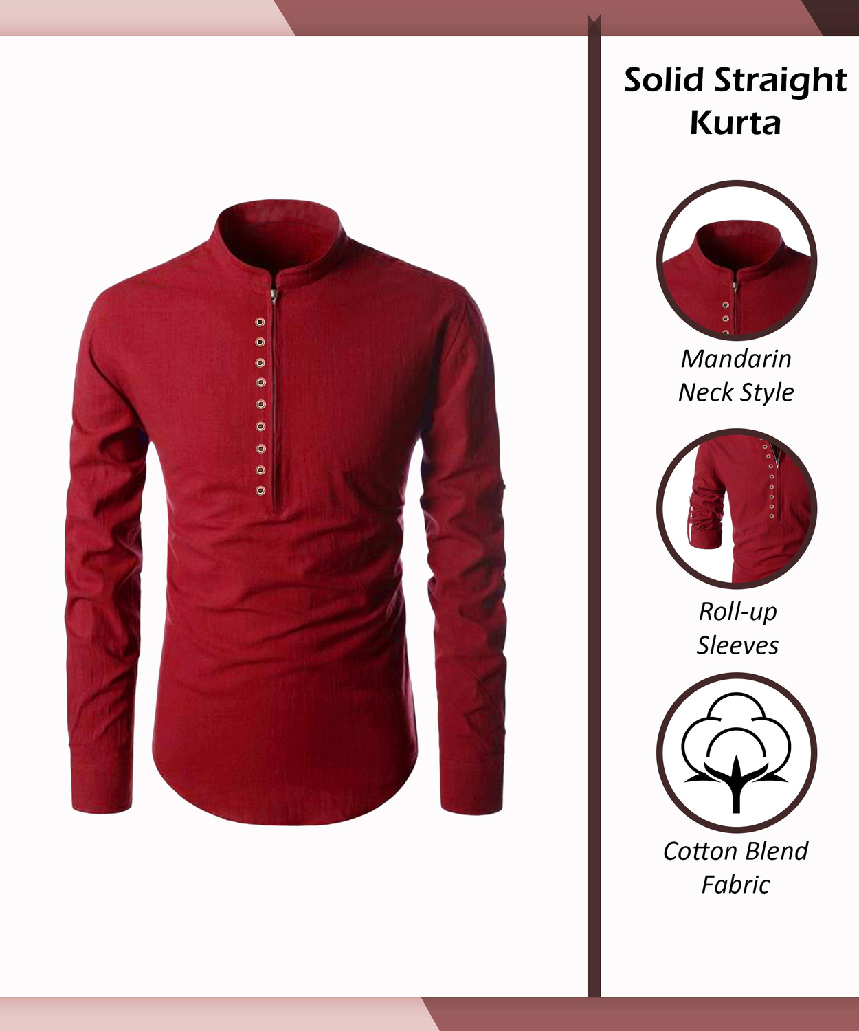 Devansh Zip Front shirt