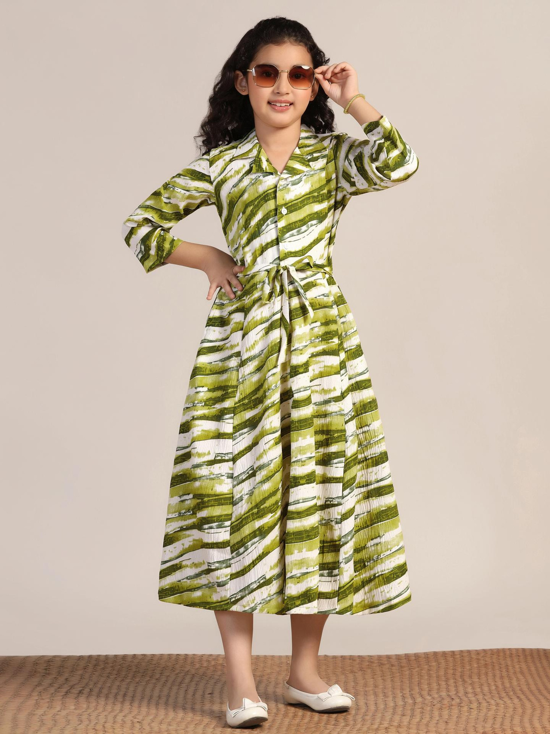Fablina Marble-effect print
